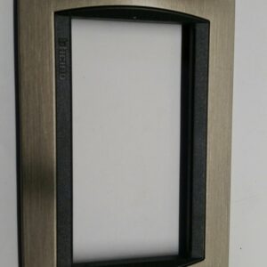 BTICINO L4804ACS Placca BTICINO Living International 4 posti acciaio spazzolato