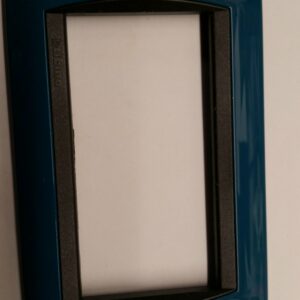 BTICINO L4804BU Placca BTICINO Living International metallo turchese 4 posti