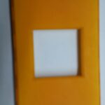 BTICINO N4819AJ Placca BTICINO CINO Living Light arancione 2 posti centrali