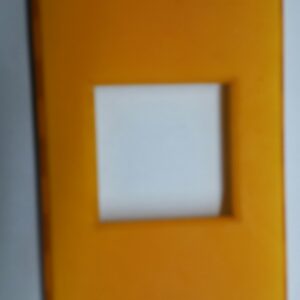 BTICINO N4819AJ Placca BTICINO CINO Living Light arancione 2 posti centrali
