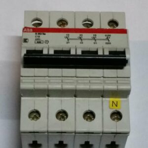 ABB EF 102 7 Interruttore magnetotermico automatico ABB  4P C10 6kA