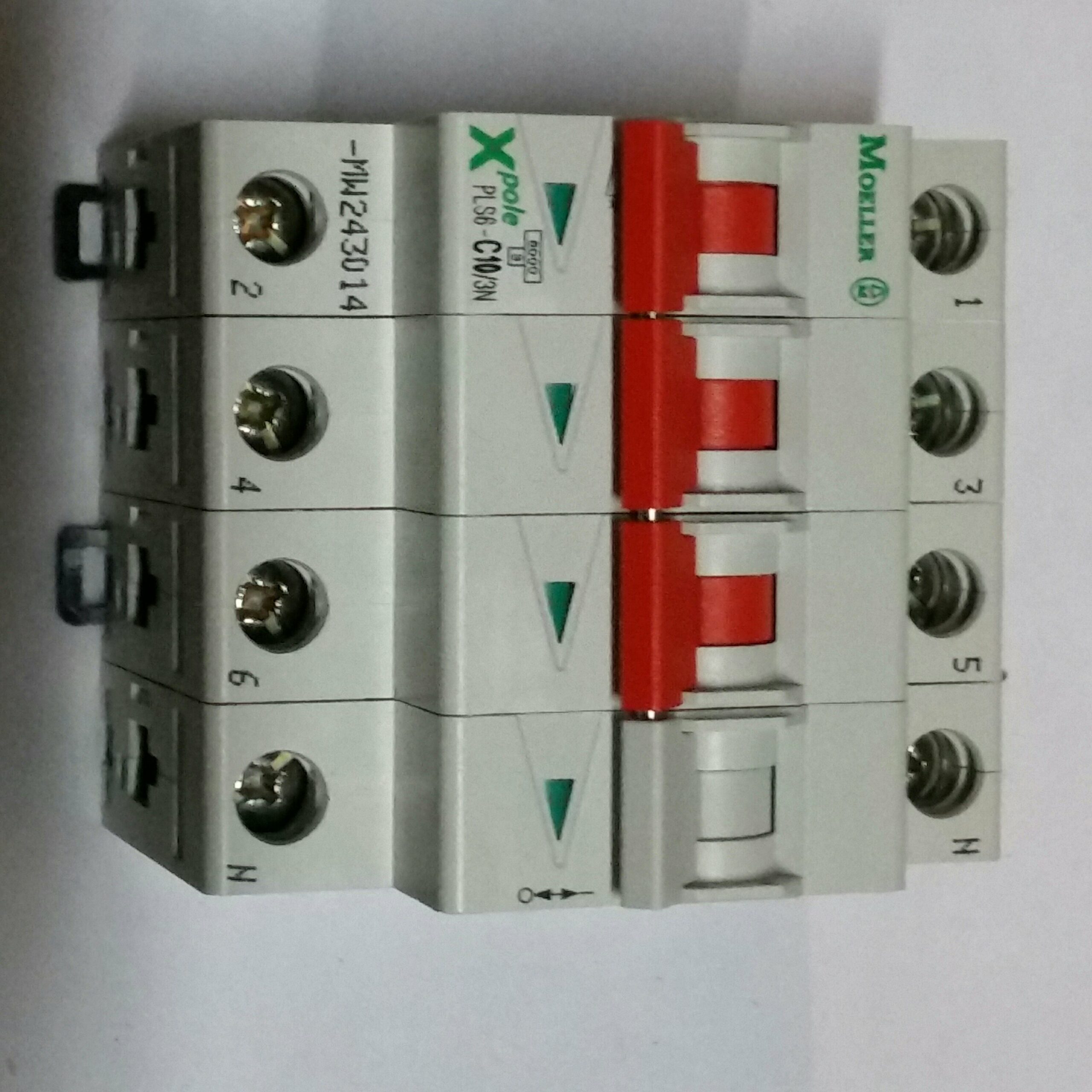 EATON EATON MOELLER LLER243014 Interruttore magnetotermico EATON MOELLER LLER 4 poli 10A 6kA