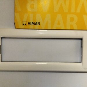 VIMAR VIW16756.01 Placca Vimar Idea Rondò metallo bianco 6 posti