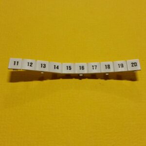 CABUR SN411 Striscia numeri 11-20