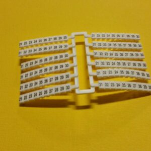 CABUR SN821 Striscia numeri 21-30