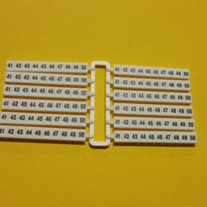 CABUR SN141 Striscia  numeri 41-50