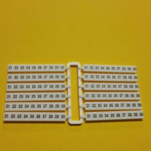 CABUR SN121 Striscia numeri 21-30