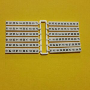 CABUR SN161 Striscia numeri 61-70