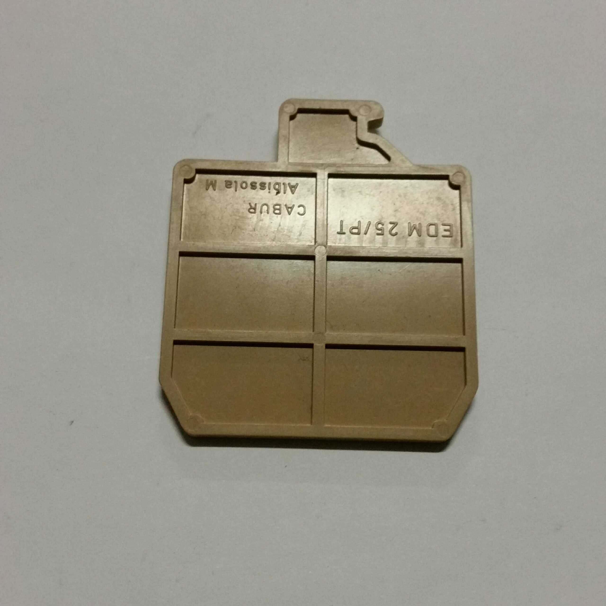 CABUR ED601 Piastrina terminale