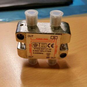 Splitter satellitare a 3 uscite SAT 1 IN - 3 OUT