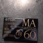 Cassetta audio tdk ma60