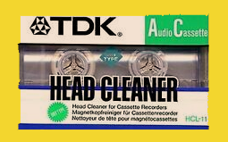 Audiocassetta Pulisci Testine Head Cleaner TDK