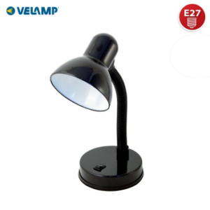 Lampada da tavolo classica nera