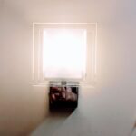 Lampada cubo in vetro