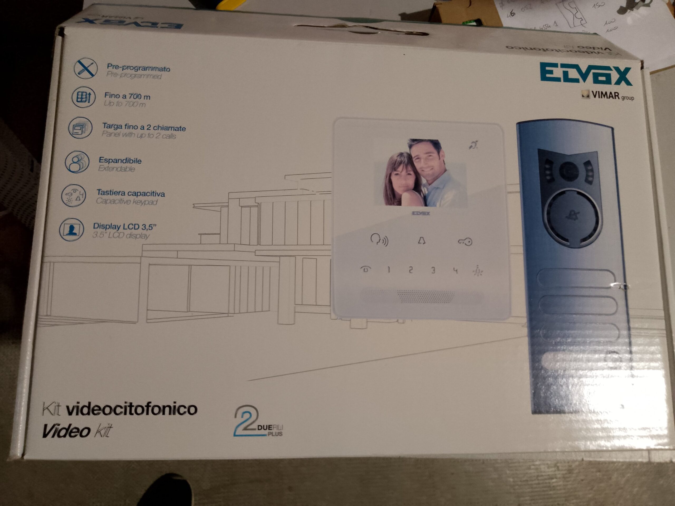 KIT VIDEOCITOFONICO ELVOX