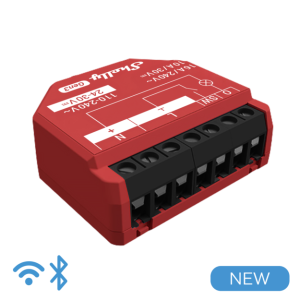 Shelly 1PM Gen3 - Smart Relay 16A  AC/DC WiFi/BT/Matter PM