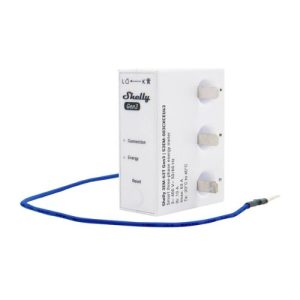 Shelly 3EM-63T Gen3- Contascatti Elettr. Misuratore Energia Wi-Fi Trifase/Monofa
