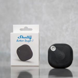 Shelly BLU Button Tough 1 Black - Pulsante Smart Bluetooth IP54 Nero