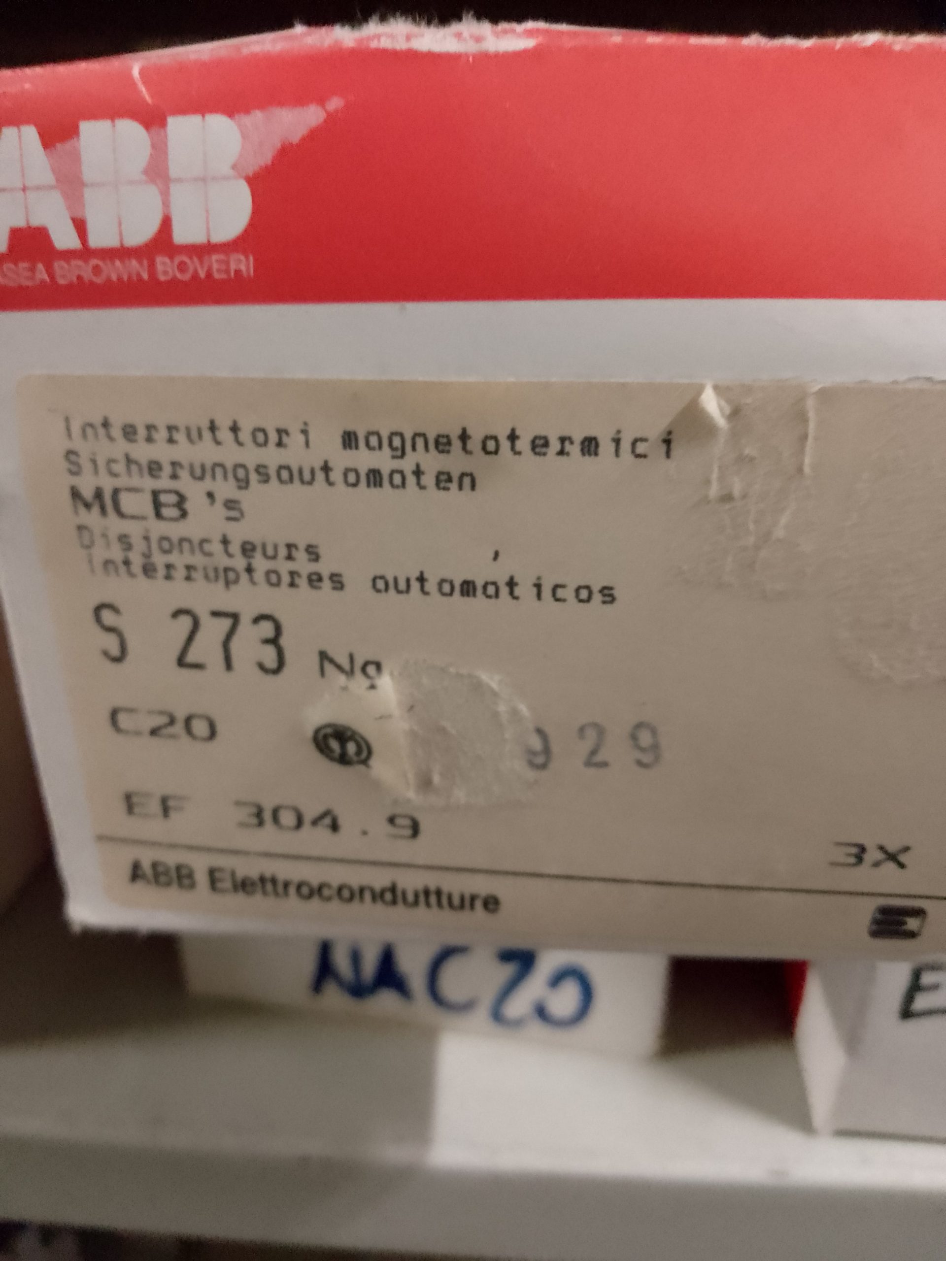INTERRUTTORE AUTOMATICO ABB - immagine 2